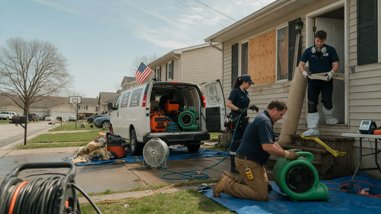 Water Damage Restoration in Higgins Lake, MI near me